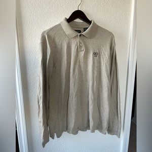 IZOD Long-sleeved Polo Large 100% cotton